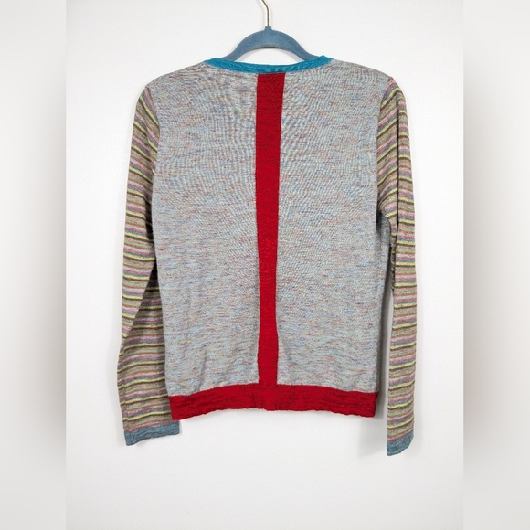 Eva & Claudi Size Large Wool Alpaca Blend Size Large Danish Design Artsy Funky - Picture 9 of 14